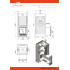 Печь для бани ASTON 38 INOX (320) Long